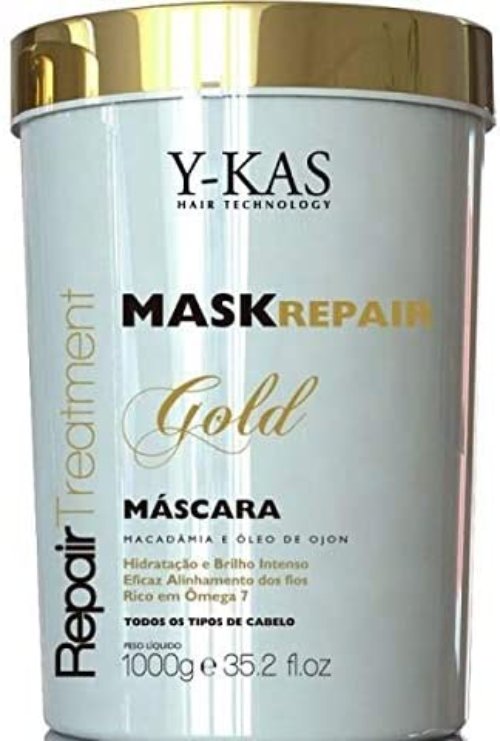 Máscara-De-Tratamento-Ykas-Gold-Mask-Repair-1kg