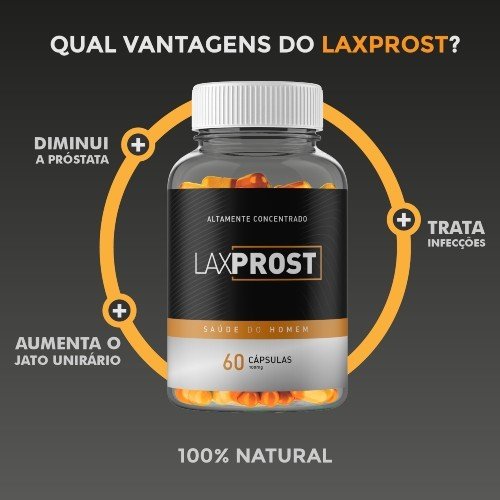 LaxProst 60 Caps - Centro Natural