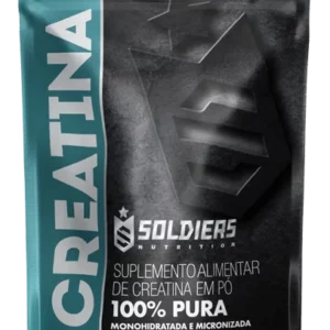 Creatina Monohidratada 500g - 100% Pura Importada - Soldiers Nutrition