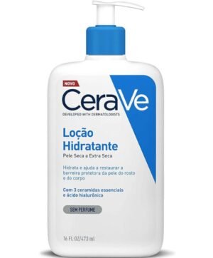 CeraVe Loção Hidratante Corporal, com textura Fluida e Ácido Hialurônico